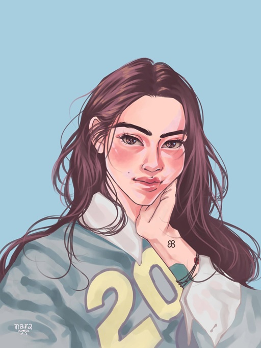 Portrait of cinnderella